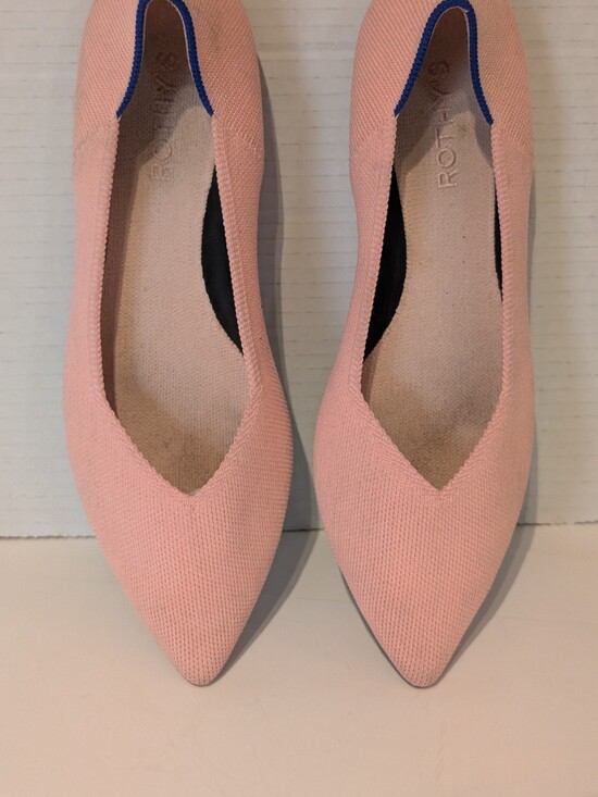 Rothy's Shoes - Rothys Pink Pointed Toe Flats Sz 9